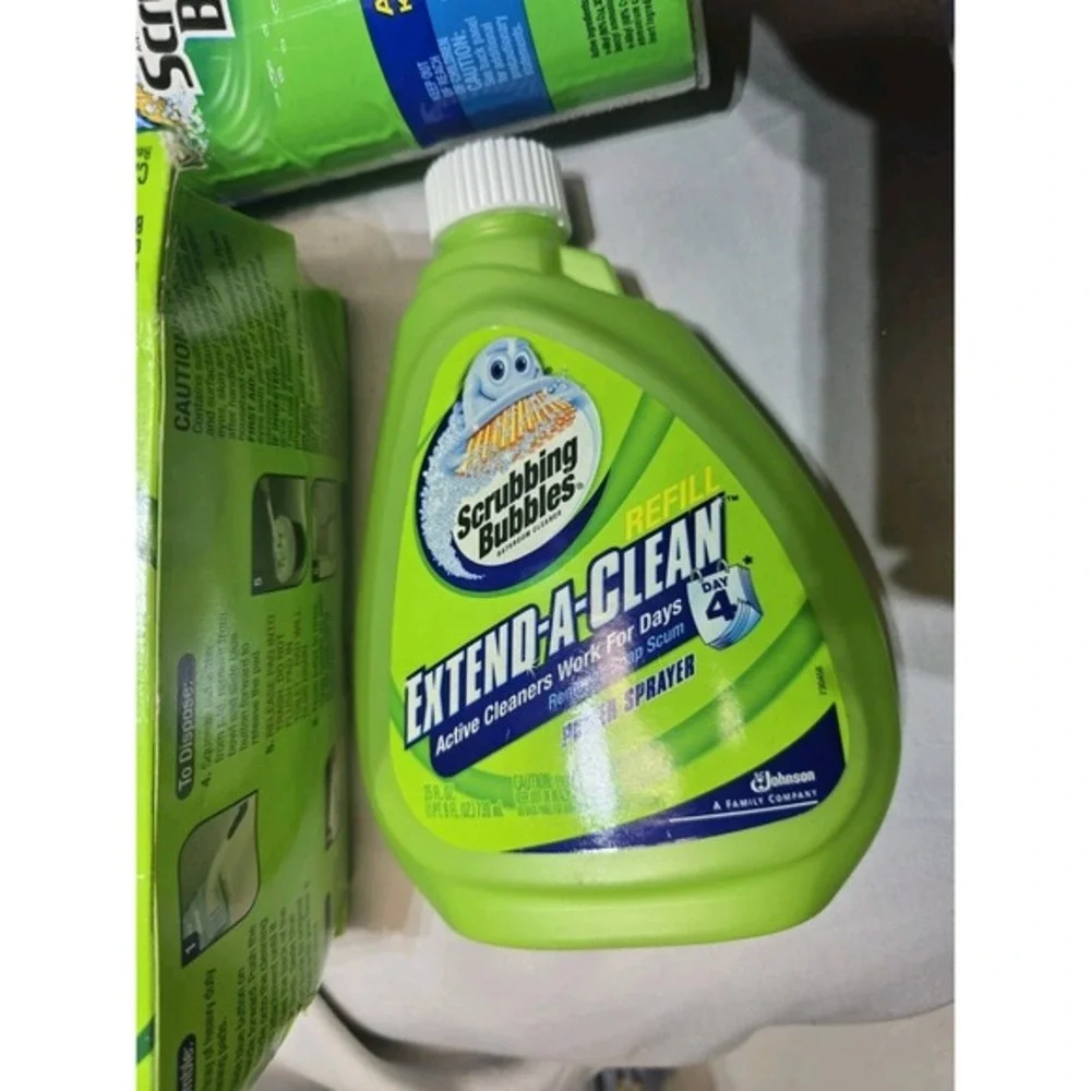 Johnson Scrubbing‎ Bubbles FRESH BRUSH Foam Refill Toilet Cleaning Lot Of 3
